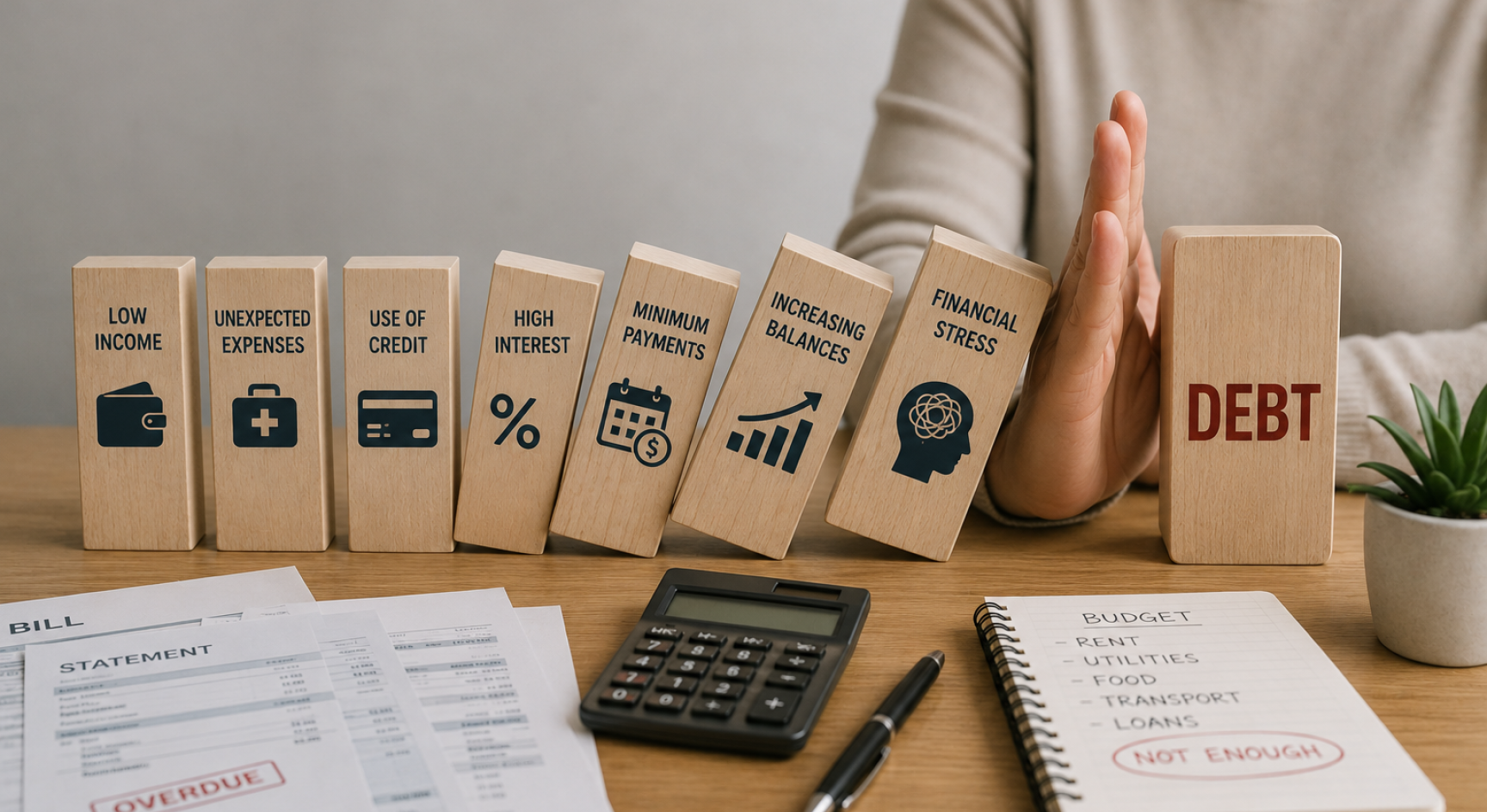 How Does Over-Indebtedness Develop?