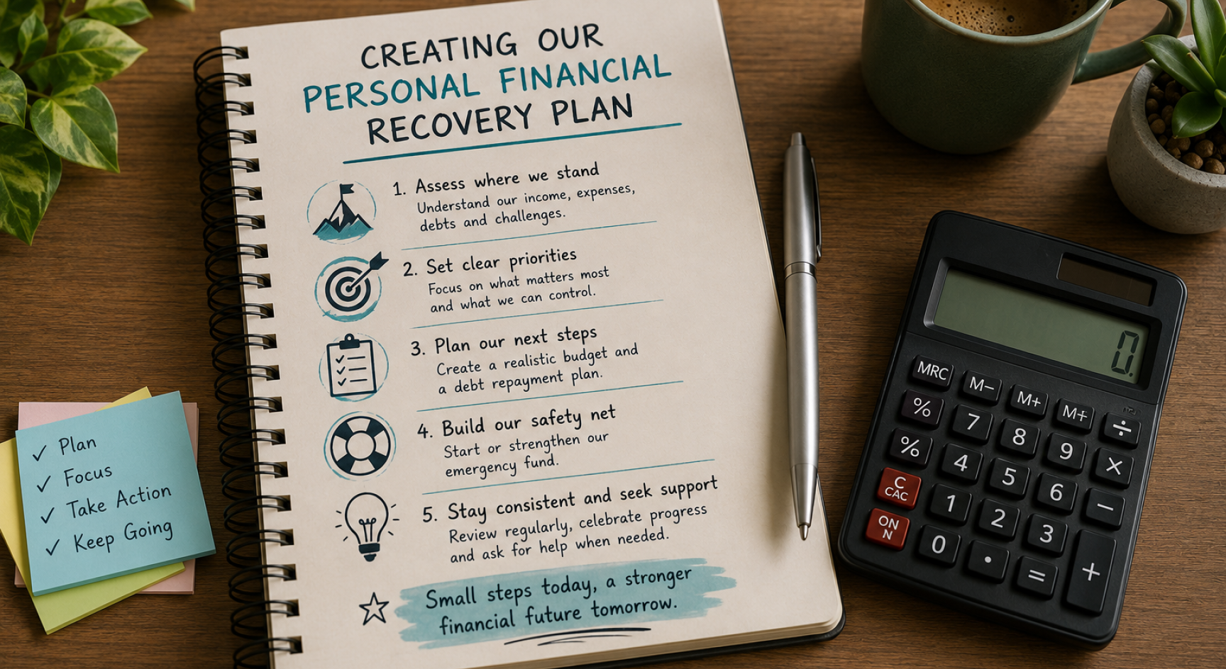 Creating Our Personal Financial Recovery Plan