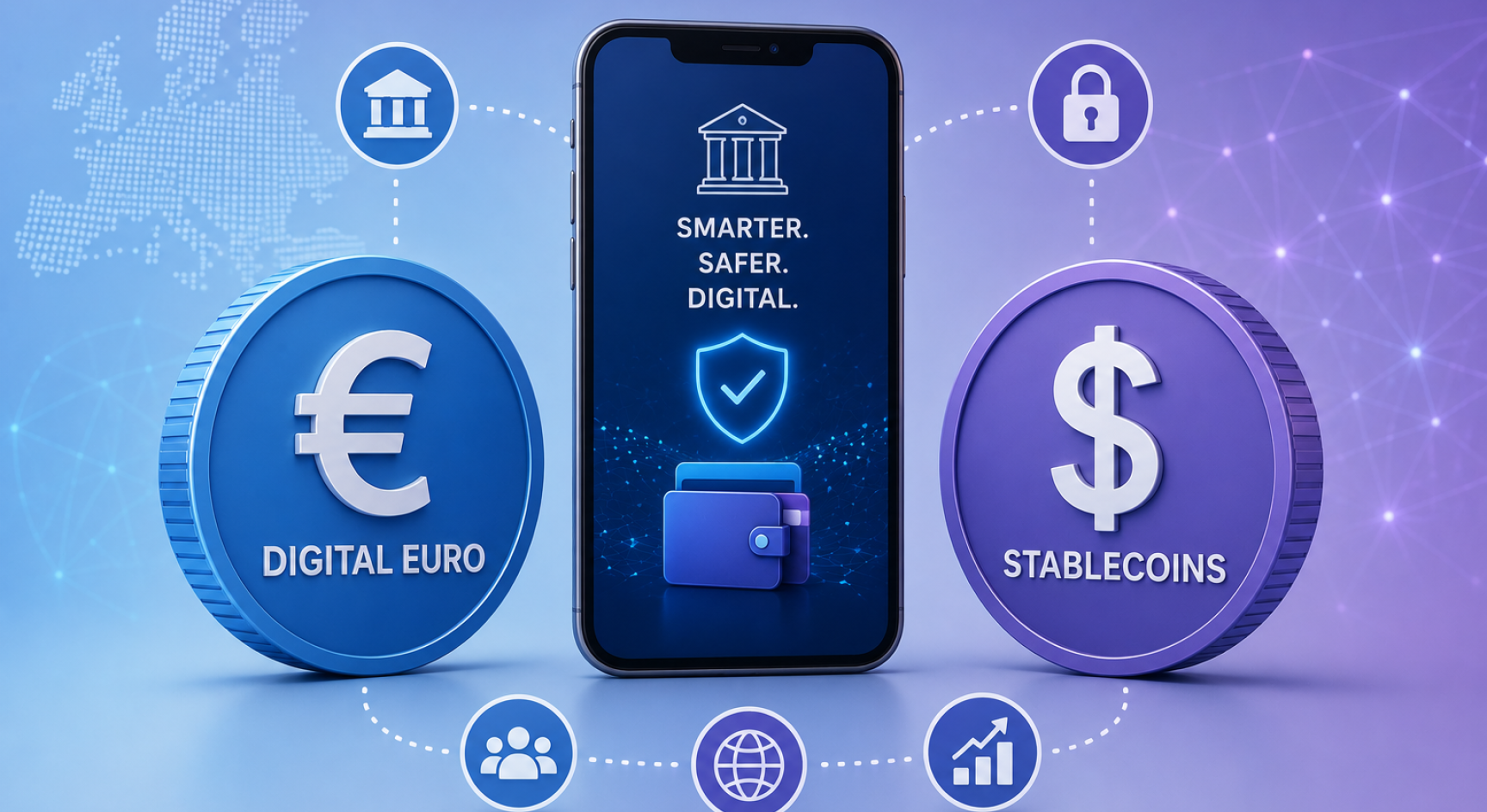 The Digital Euro and Stablecoins: New Forms of Digital Money