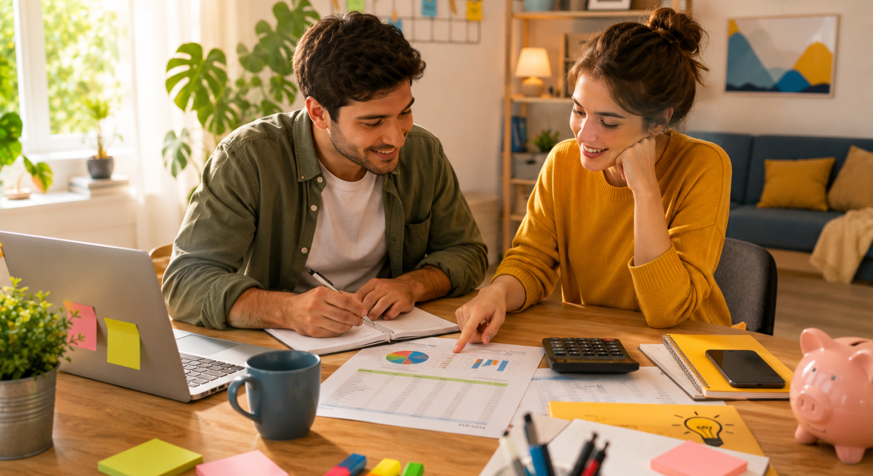 Starting Strong: Our First Income & First Budget