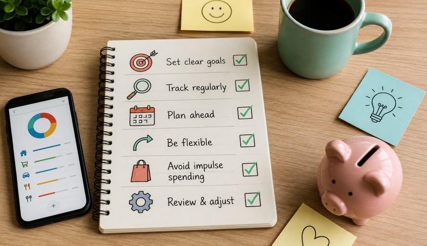 How to Stay on Track with our Budget
